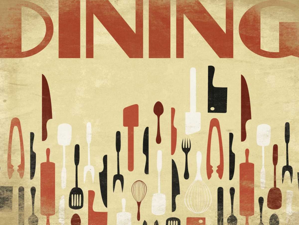 Kitchen Dinning H art print by Jace Grey for $57.95 CAD
