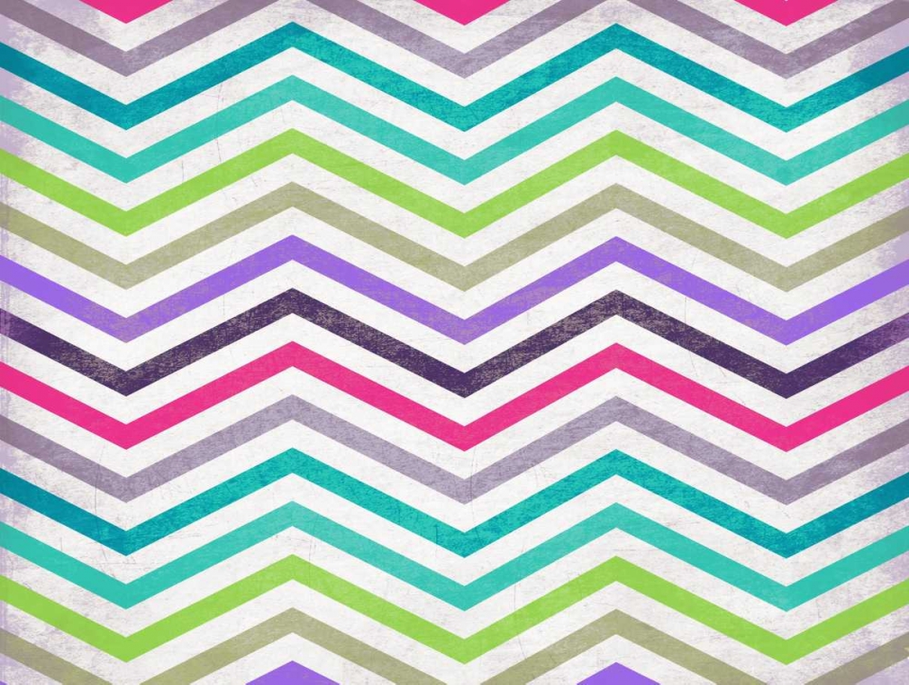 Chevron in Color art print by Jace Grey for $57.95 CAD