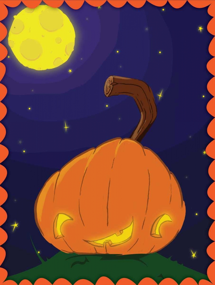 Halloween Pumpkin art print by Jace Grey for $57.95 CAD