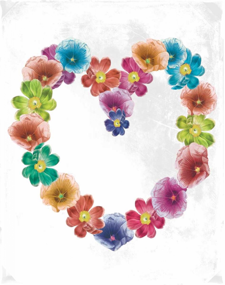 Floral Heart 1 art print by Jace Grey for $57.95 CAD