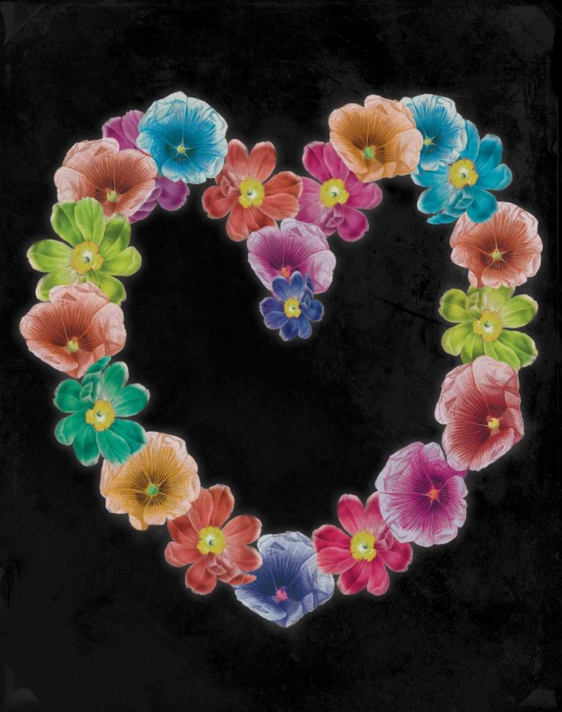 Floral Heart 2 art print by Jace Grey for $57.95 CAD