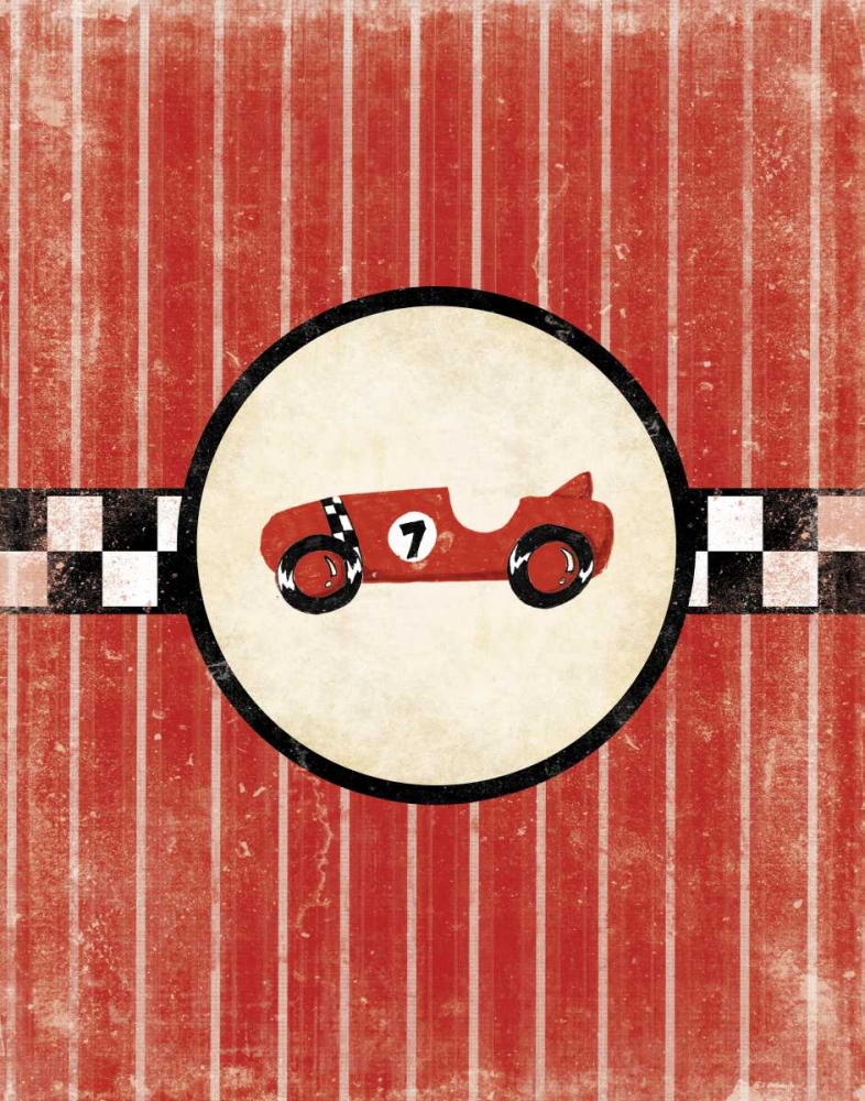 Race Car art print by Jace Grey for $57.95 CAD