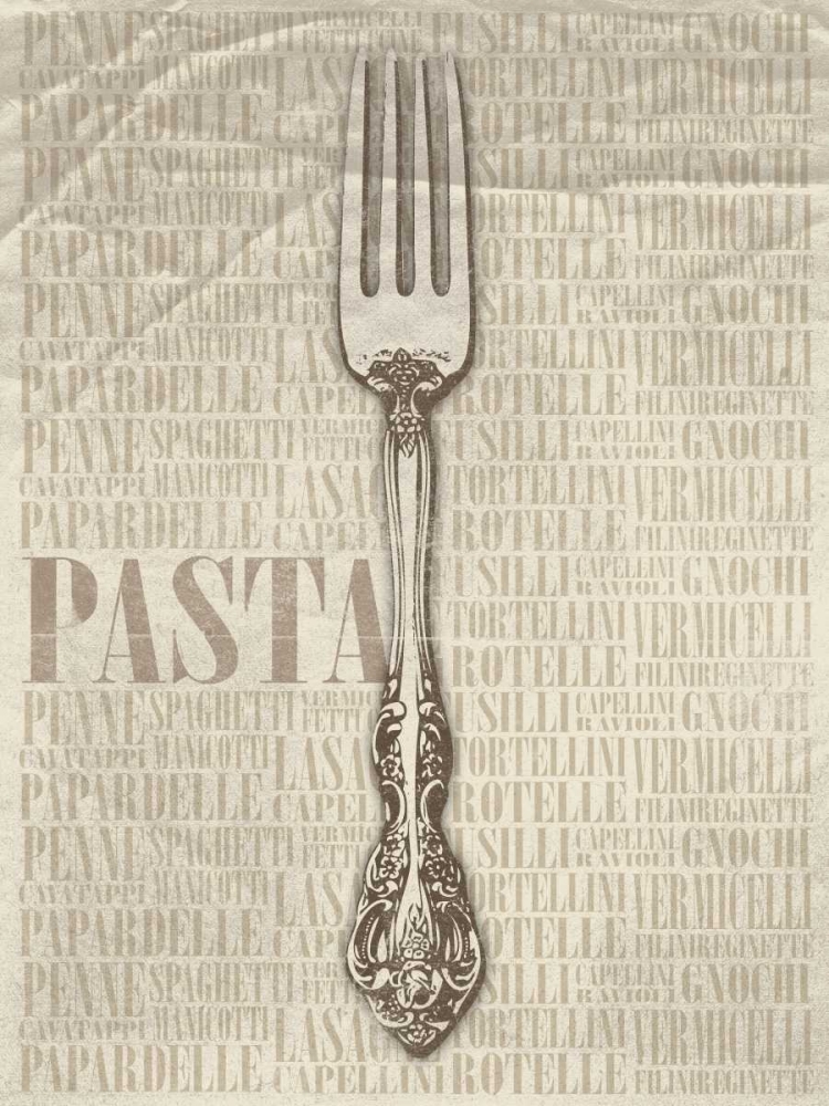 PASTA Type art print by Jace Grey for $57.95 CAD