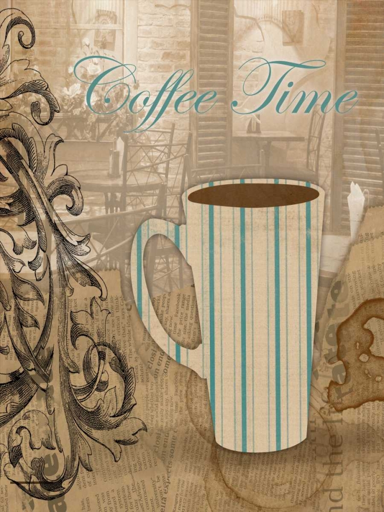 Coffee Time art print by Jace Grey for $57.95 CAD