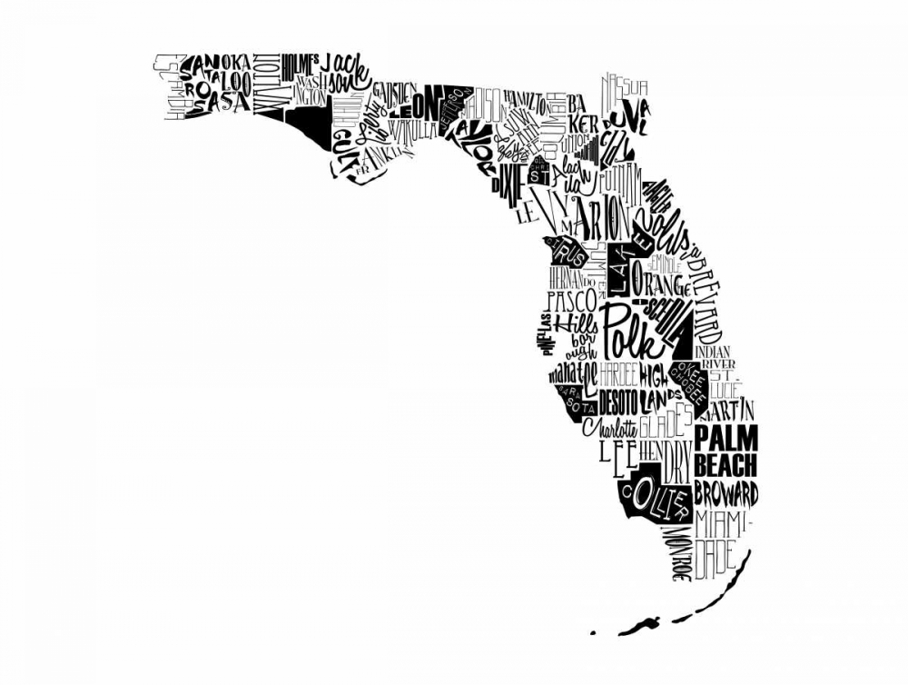 Florida art print by Jace Grey for $57.95 CAD
