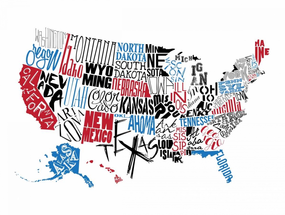USA 2 art print by Jace Grey for $57.95 CAD