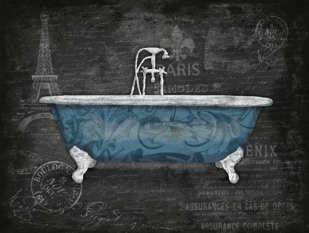 Blue Bath 2 art print by Jace Grey for $57.95 CAD