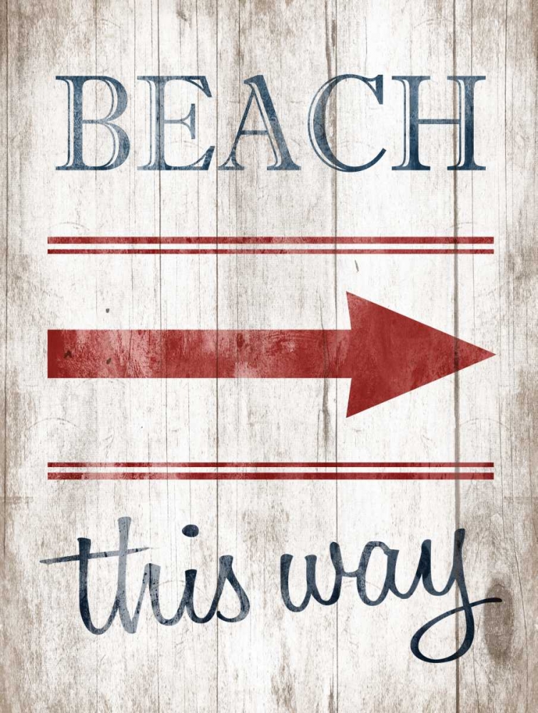 Beach art print by Jace Grey for $57.95 CAD