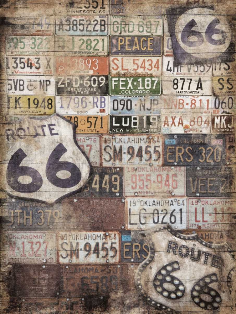 Route 66 art print by Jace Grey for $57.95 CAD