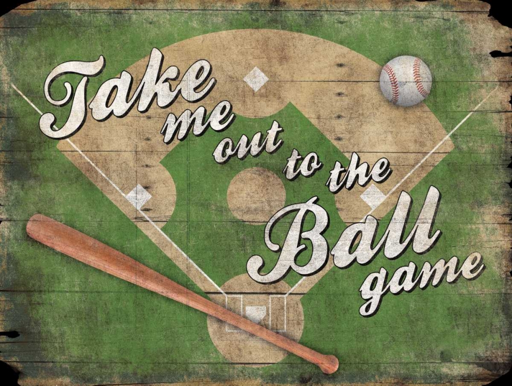 Baseball art print by Jace Grey for $57.95 CAD
