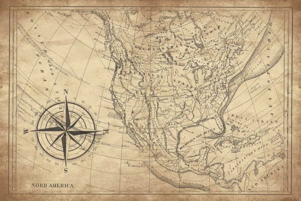 Nord America art print by Jace Grey for $57.95 CAD