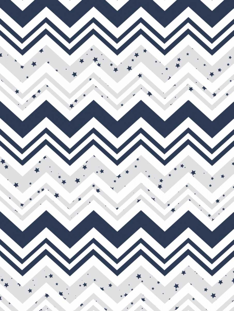Star chevron art print by Jace Grey for $57.95 CAD