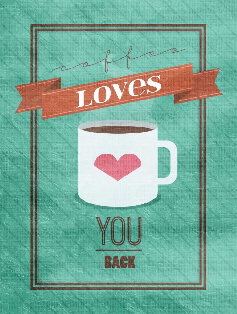 Coffee Loves art print by Jace Grey for $57.95 CAD