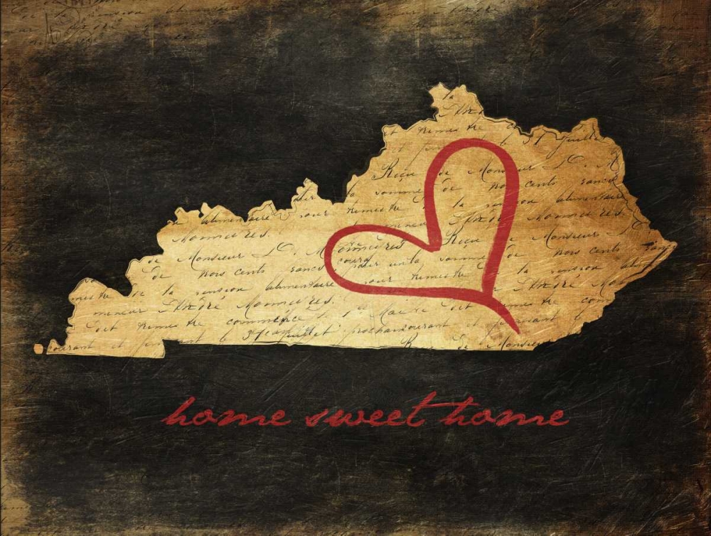 Home Sweet Home KY art print by Jace Grey for $57.95 CAD