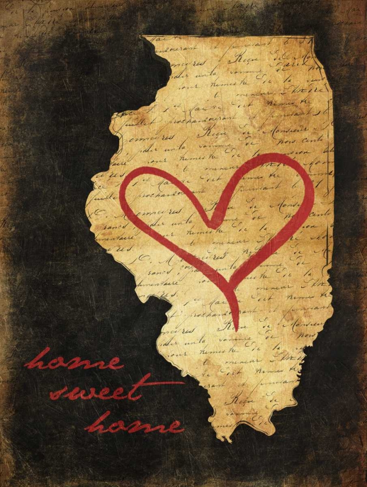 Home Sweet Home IL art print by Jace Grey for $57.95 CAD