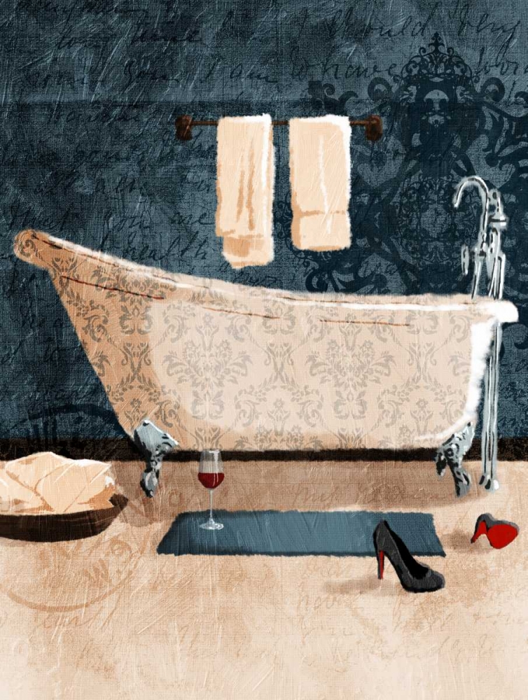 Bath And Wine art print by Jace Grey for $57.95 CAD