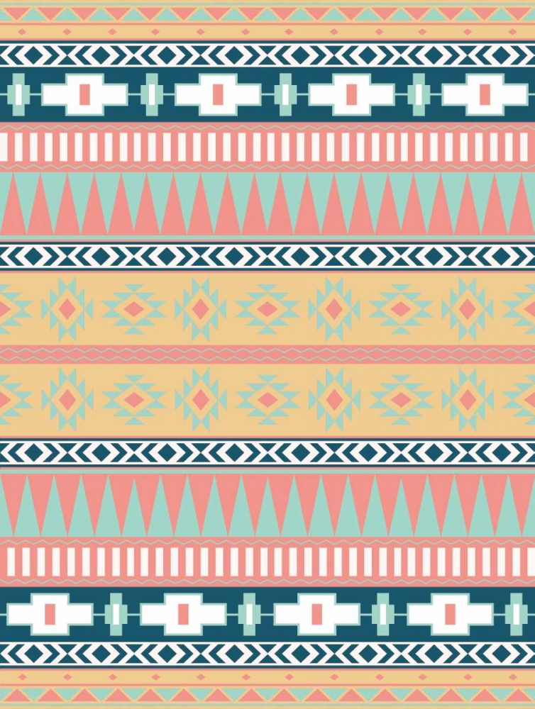 Cotton Candy Aztec Mate art print by Jace Grey for $57.95 CAD
