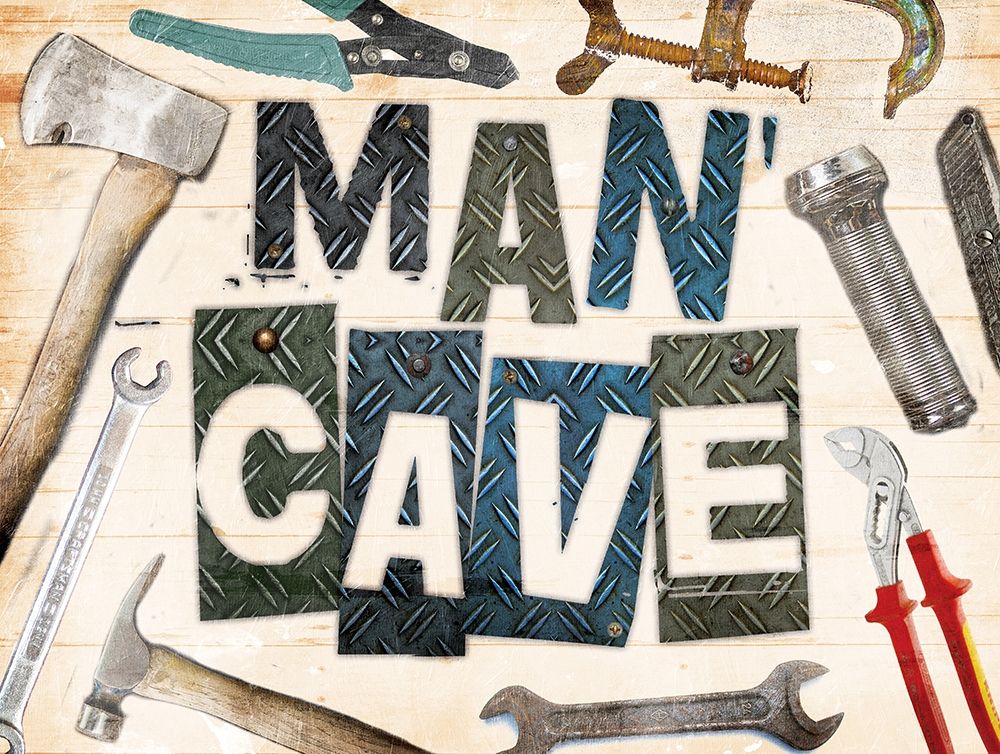 Man Cave Tools art print by Jace Grey for $57.95 CAD