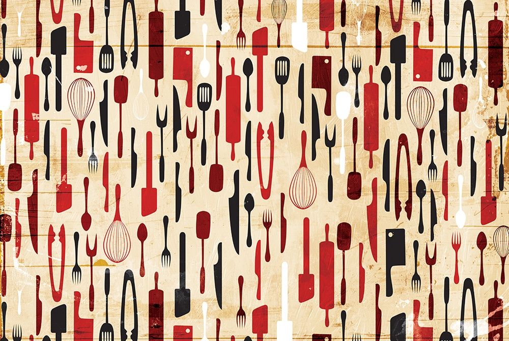 Kitchen Utensils art print by Jace Grey for $57.95 CAD