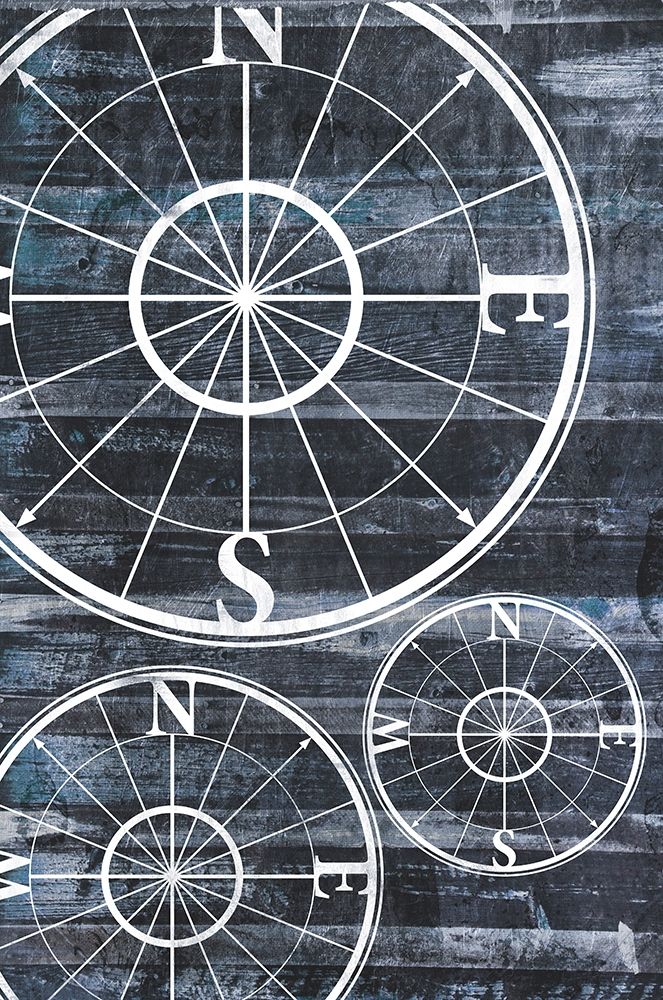Wooden Compass art print by Jace Grey for $57.95 CAD