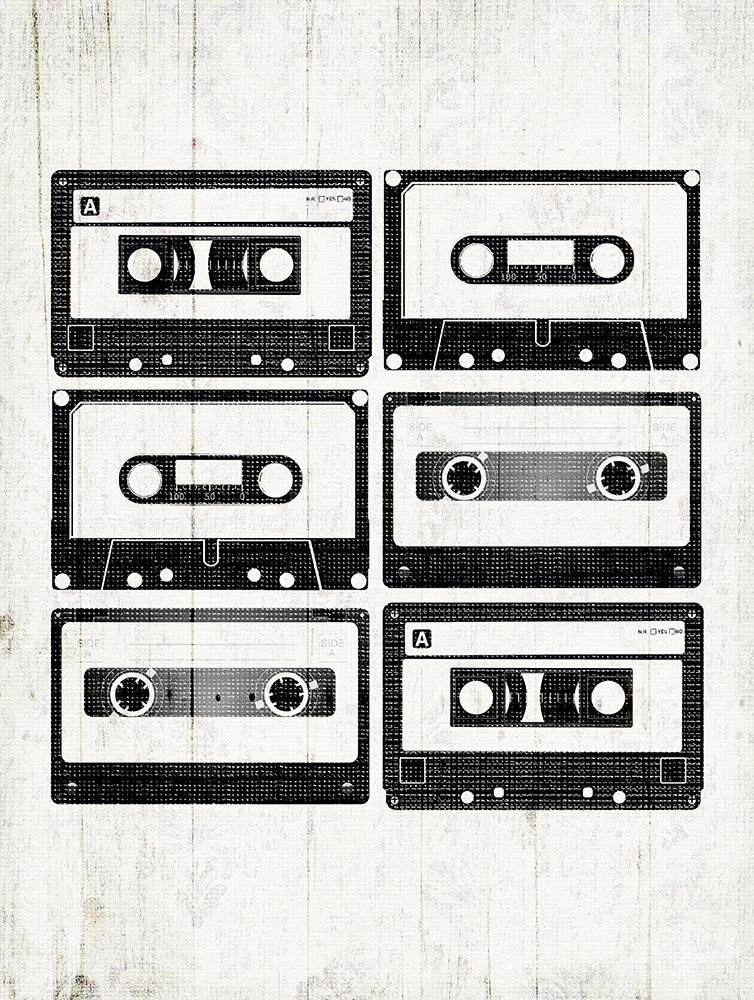 Tapes On Deck art print by Jace Grey for $57.95 CAD