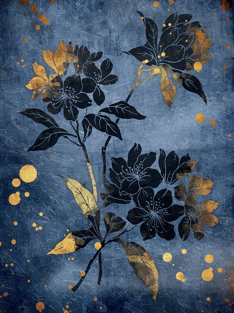 Gold Hint Floral art print by Jace Grey for $57.95 CAD