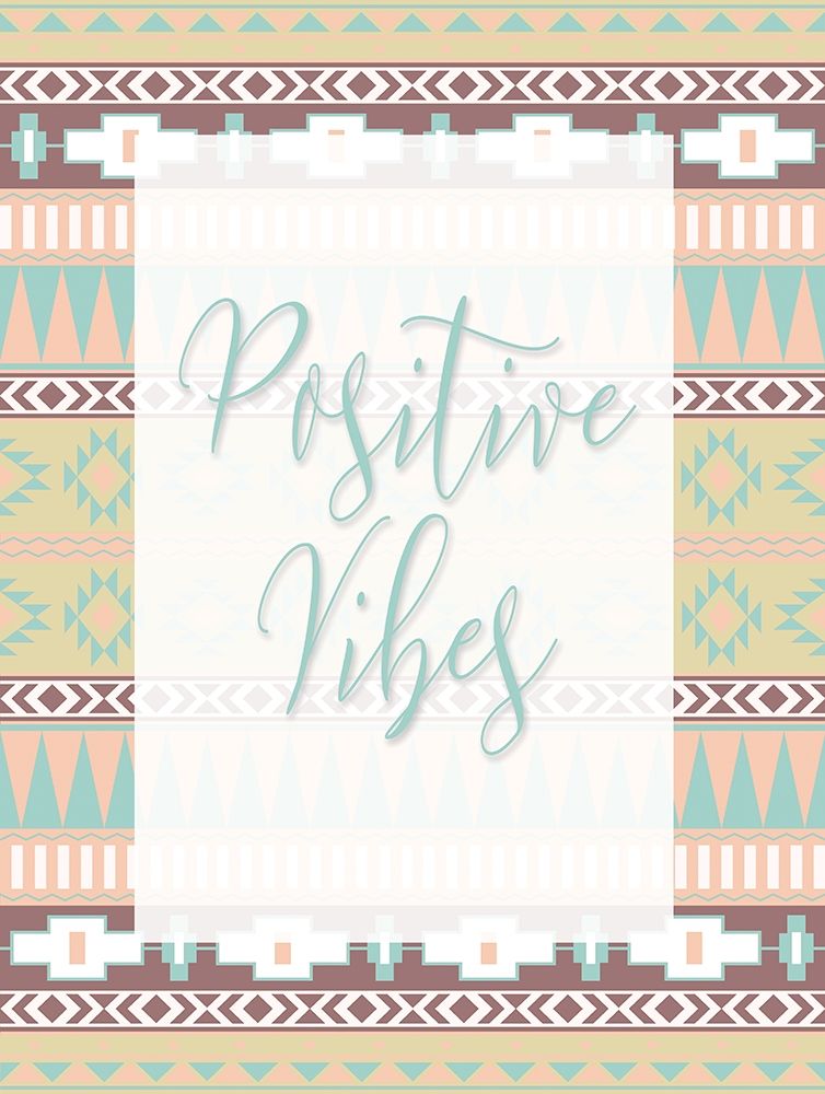 Positive Vibes art print by Jace Grey for $57.95 CAD