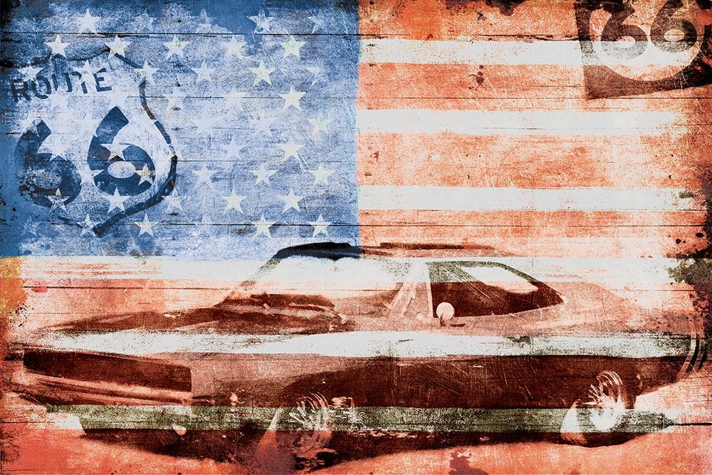 USA Drive art print by Jace Grey for $57.95 CAD