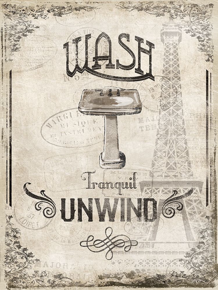 Wash Tranquil Unwind art print by Jace Grey for $57.95 CAD