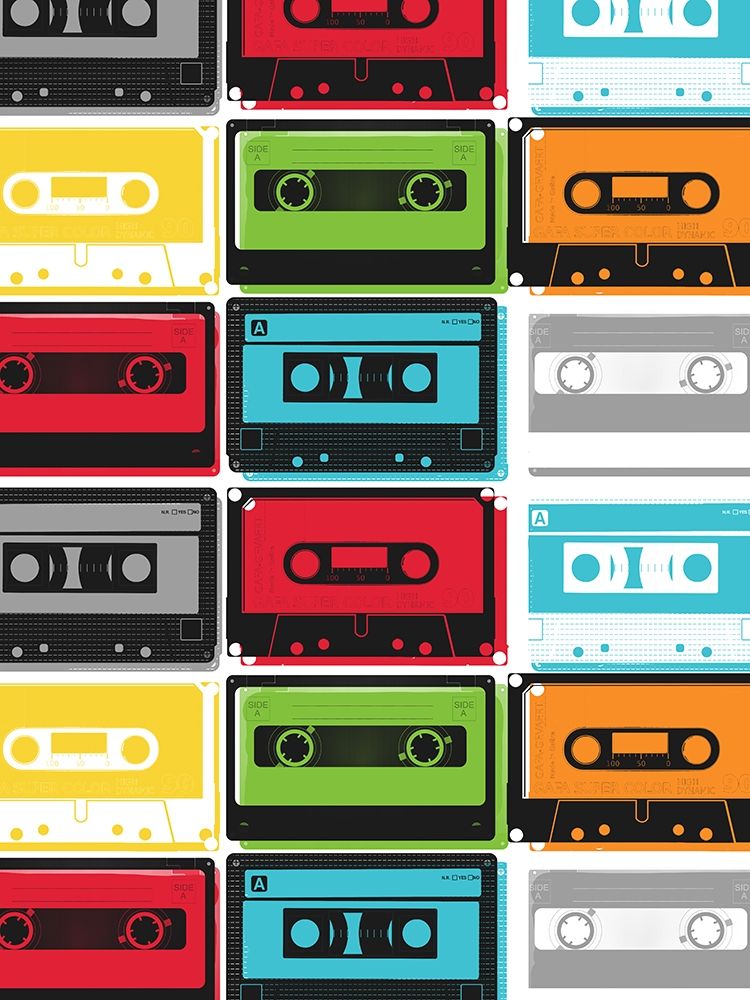 Collection Of More Tapes art print by Jace Grey for $57.95 CAD