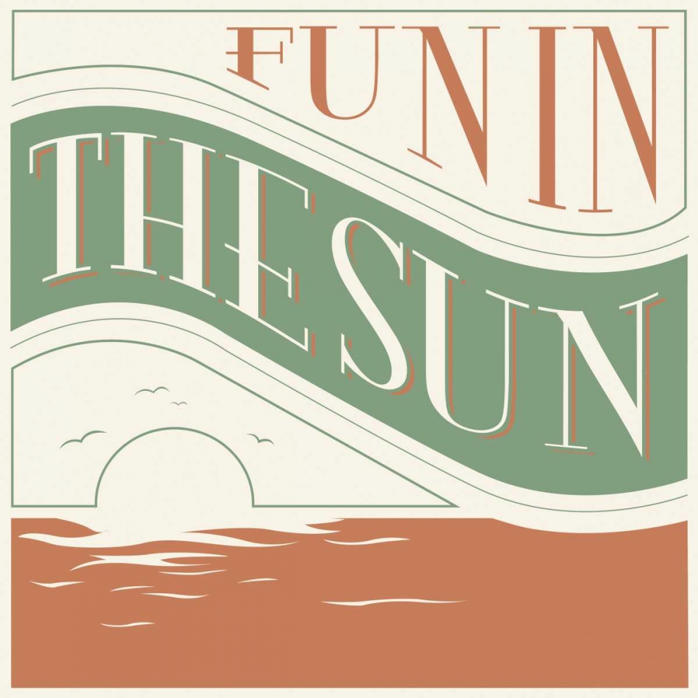 Fun in the Sun art print by Jace Grey for $57.95 CAD