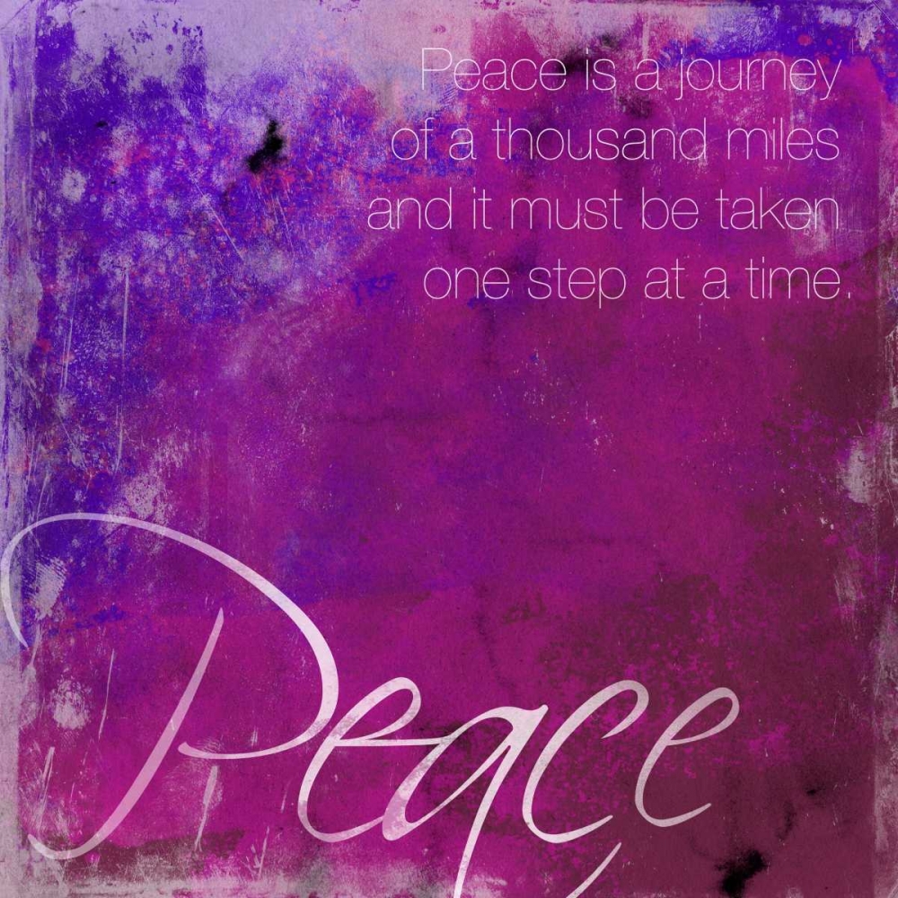 Watercolor Peace art print by Jace Grey for $57.95 CAD