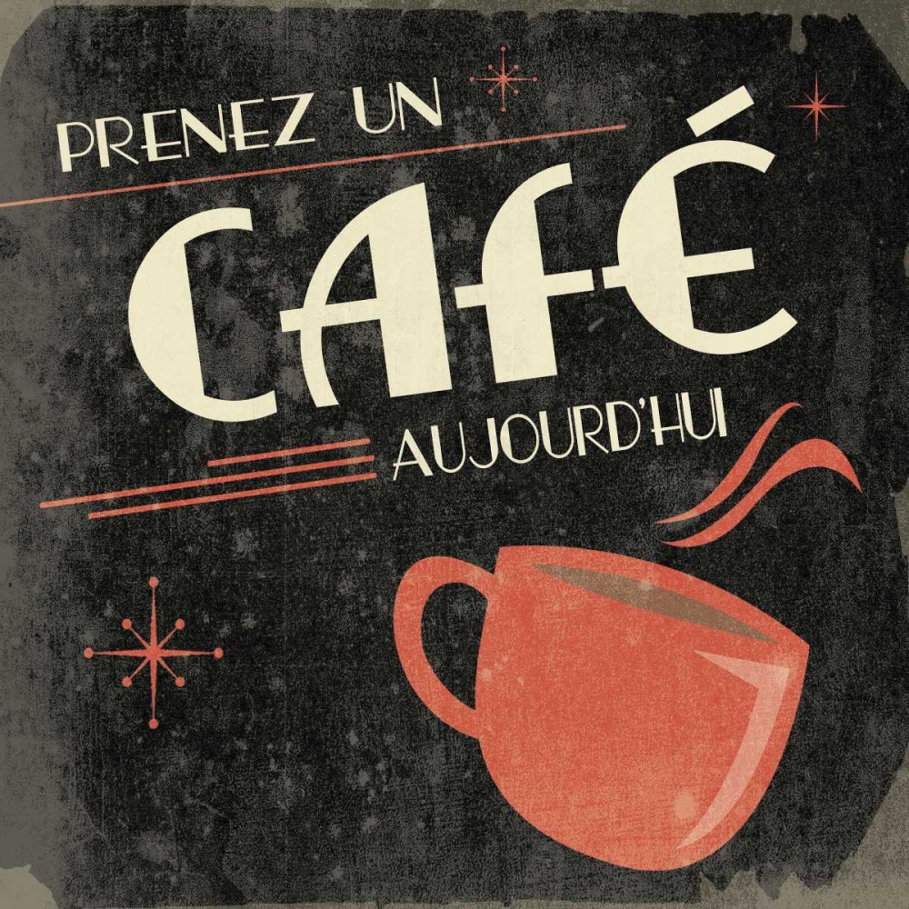 Coffee in French B2 art print by Jace Grey for $57.95 CAD