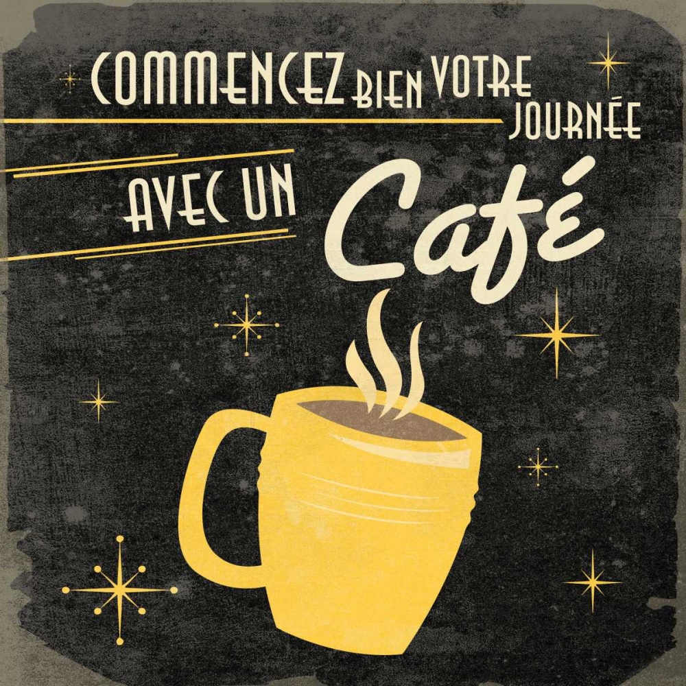 Coffee in French G2 art print by Jace Grey for $57.95 CAD