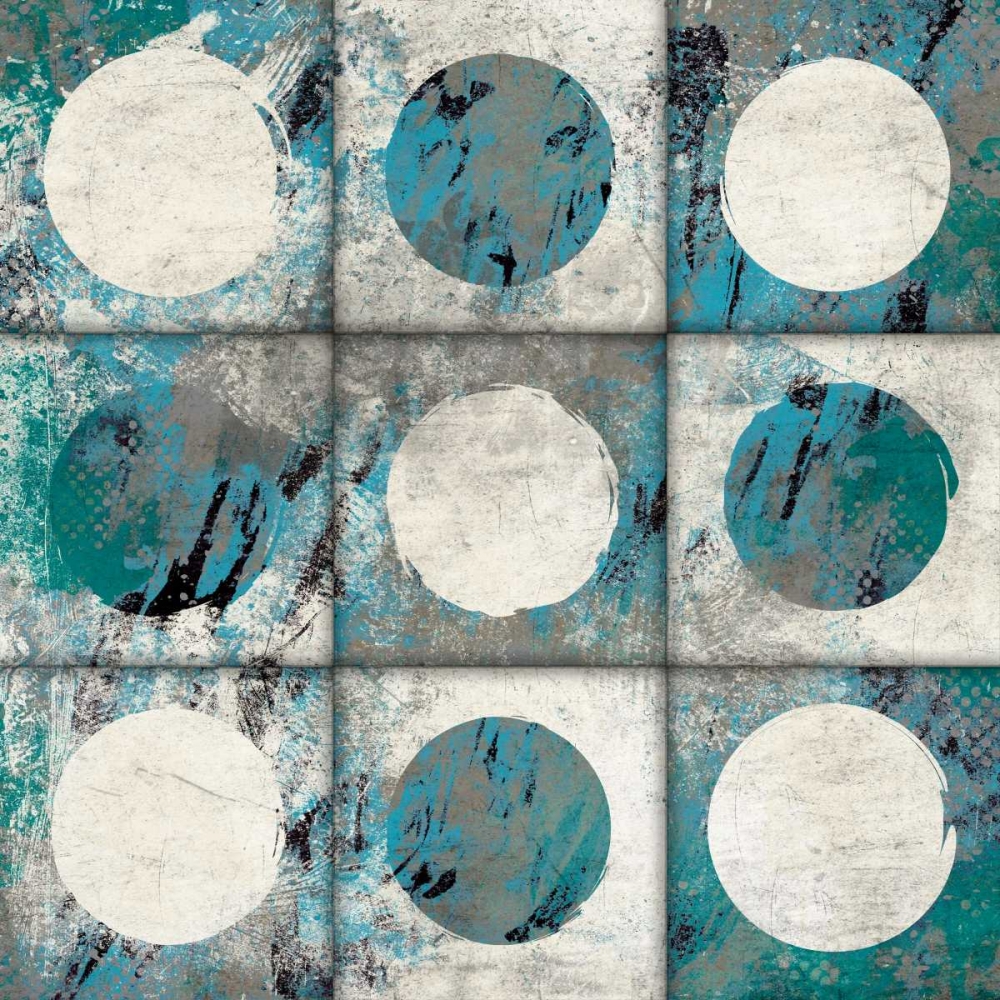9 patch Abstract art print by Jace Grey for $57.95 CAD