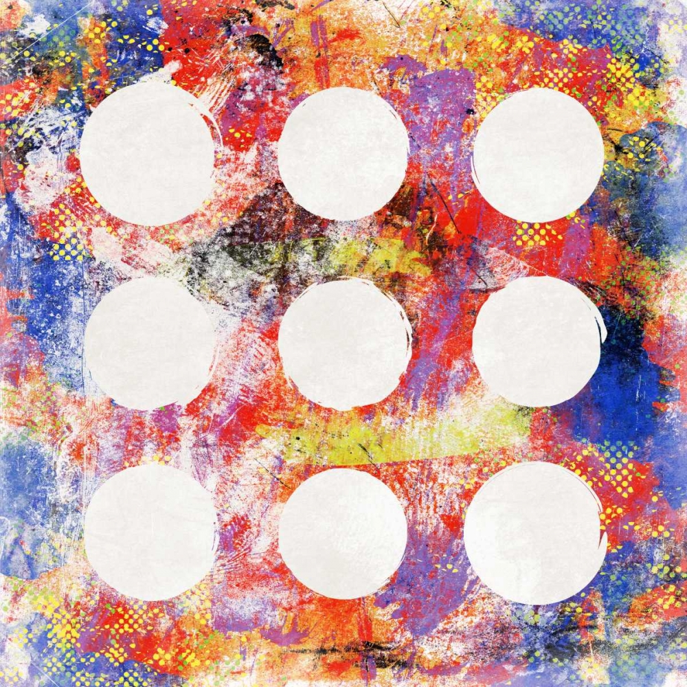 9 patch Abstract art print by Jace Grey for $57.95 CAD