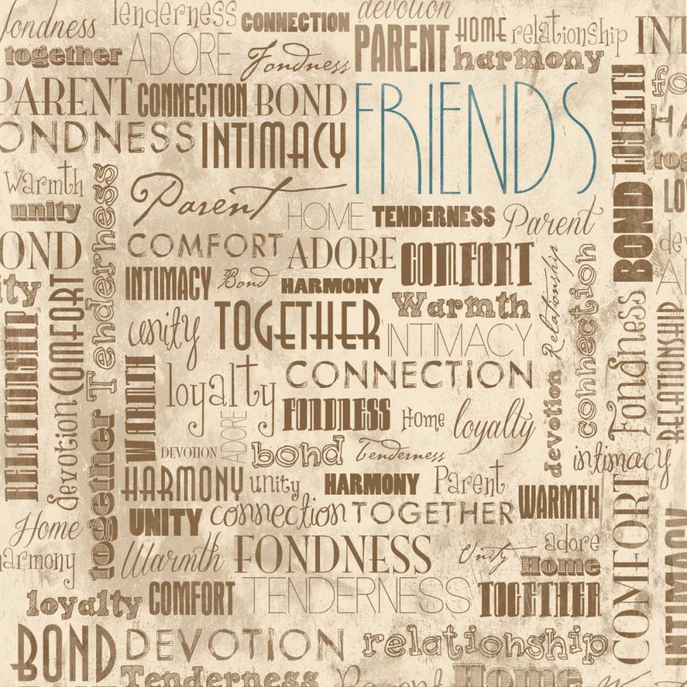 FRIENDS art print by Jace Grey for $57.95 CAD