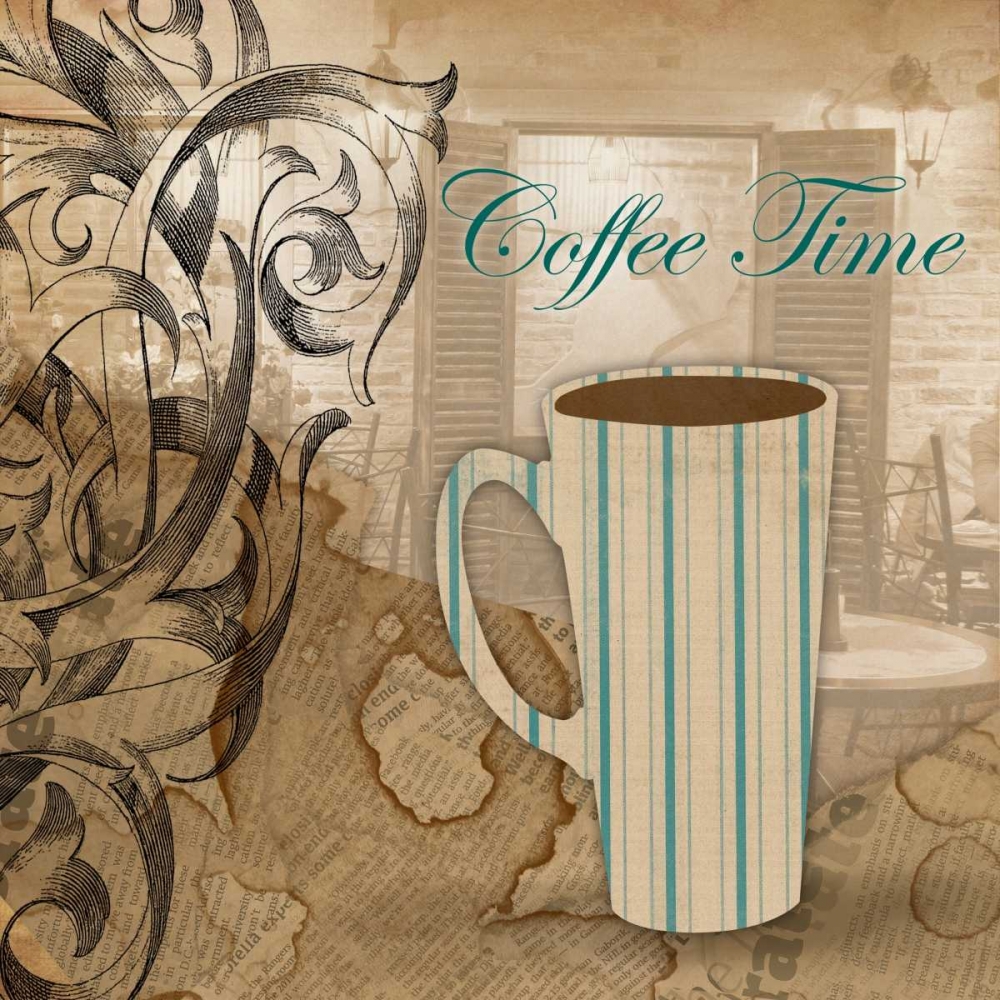 Coffee time art print by Jace Grey for $57.95 CAD
