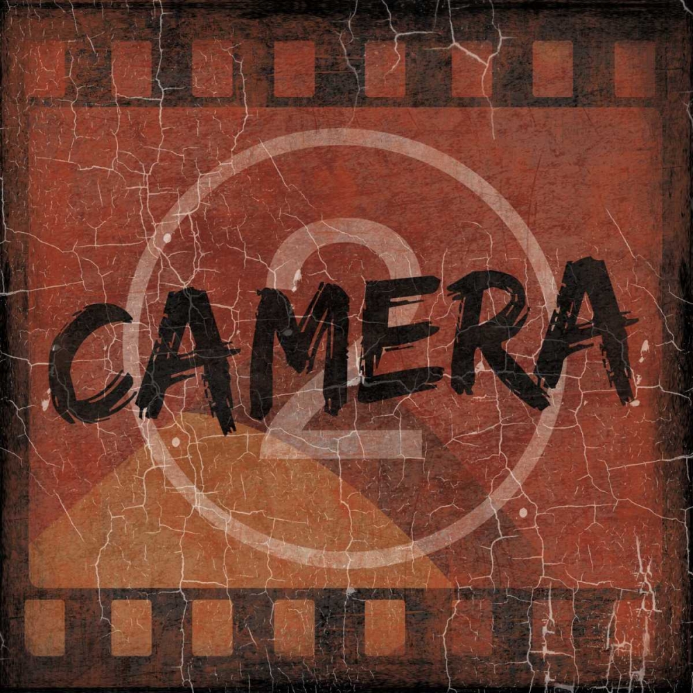 Cinema red art print by Jace Grey for $57.95 CAD