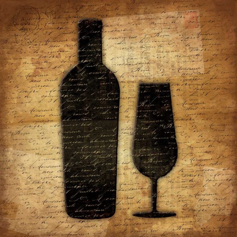 Wine Shadows C art print by Jace Grey for $57.95 CAD