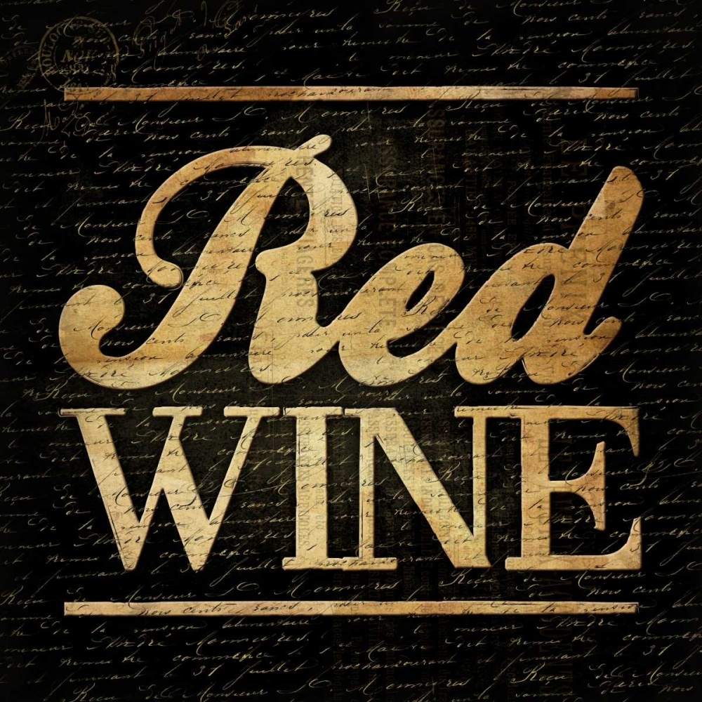 Red Wine A art print by Jace Grey for $57.95 CAD