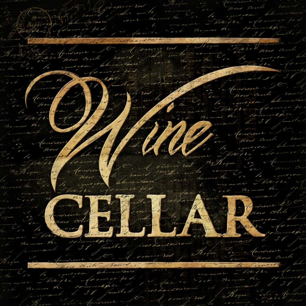 Wine Cellar art print by Jace Grey for $57.95 CAD