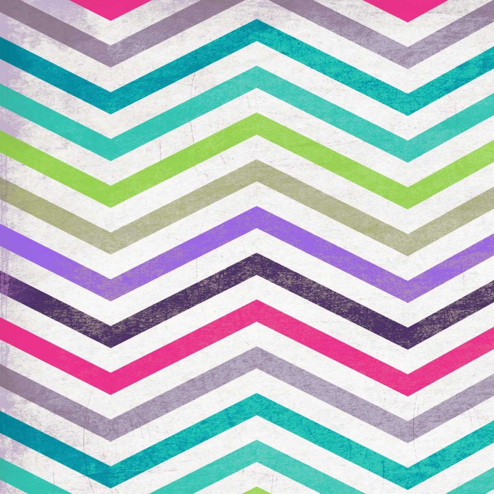 Glow ZigZag Mate art print by Jace Grey for $57.95 CAD