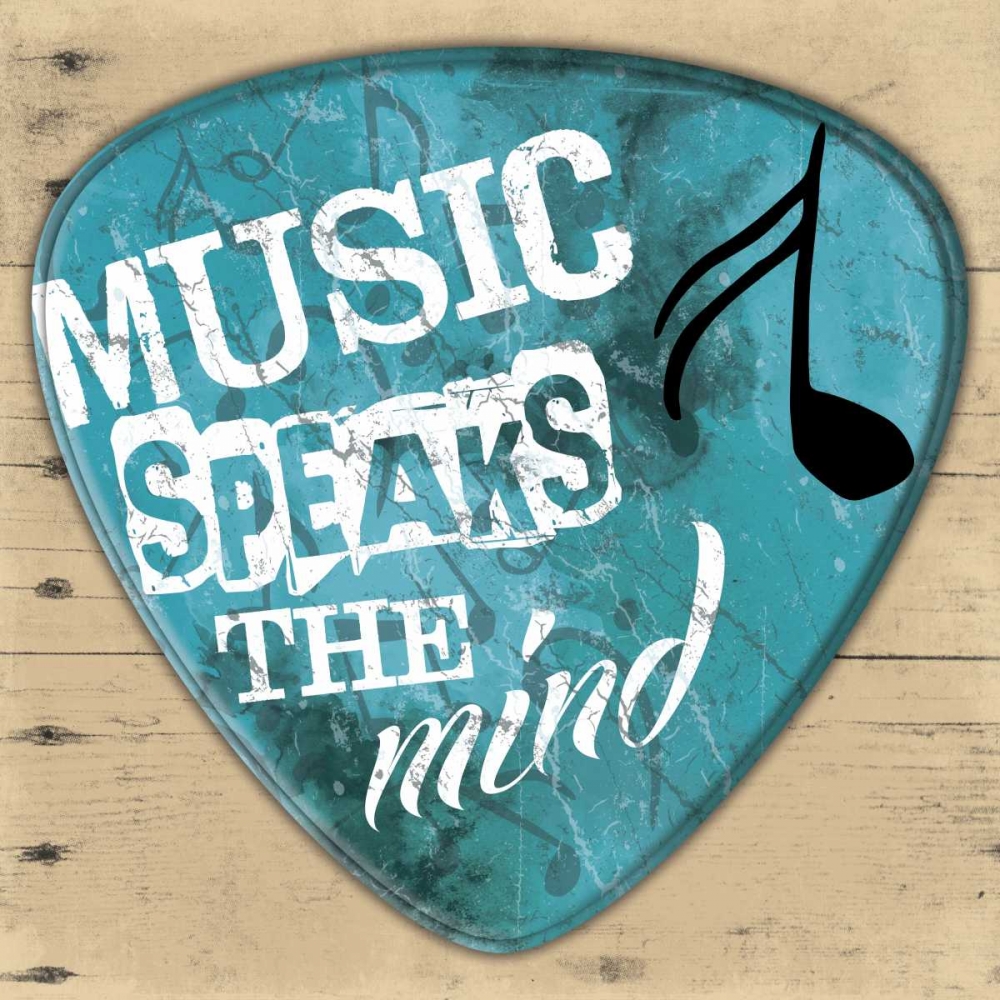 Music Ppeaks The Mind art print by Jace Grey for $57.95 CAD