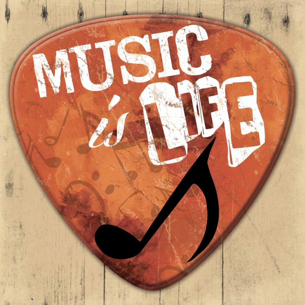 Music Is Life art print by Jace Grey for $57.95 CAD