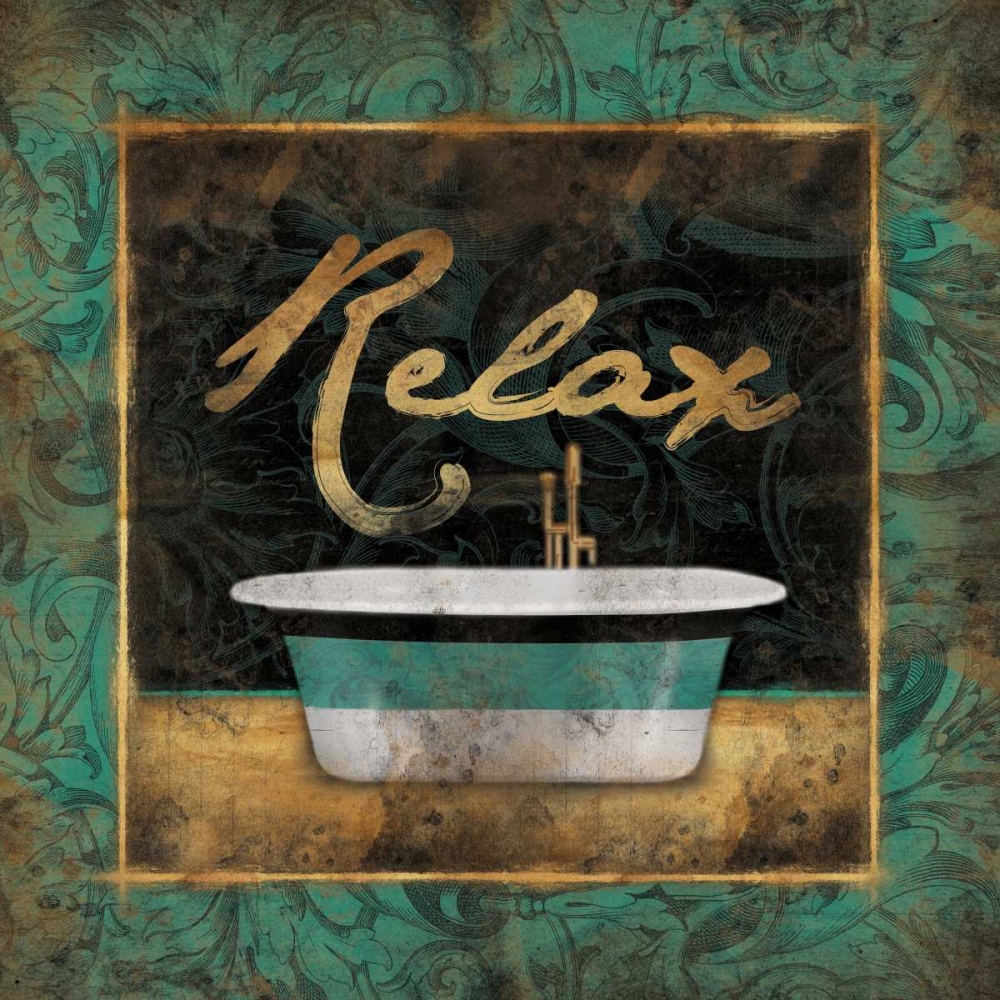 Relax Bordered art print by Jace Grey for $57.95 CAD