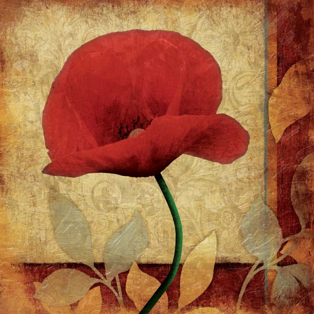 Poppies Patch Bright art print by Jace Grey for $57.95 CAD