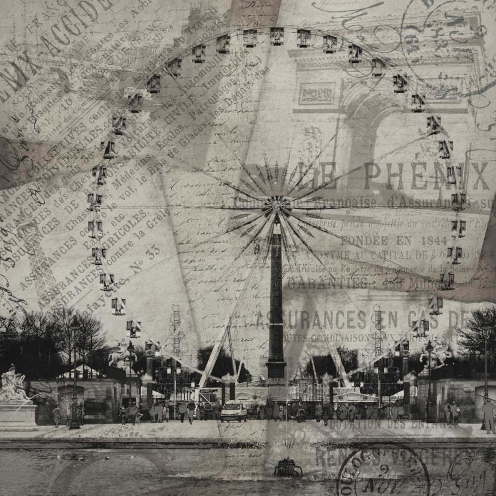 London Wheel art print by Jace Grey for $57.95 CAD
