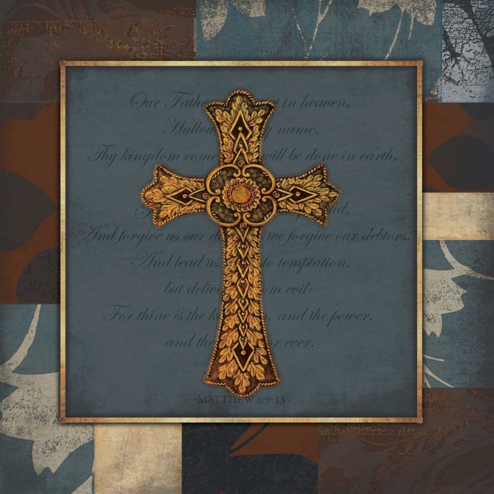 Cross our father art print by Jace Grey for $57.95 CAD