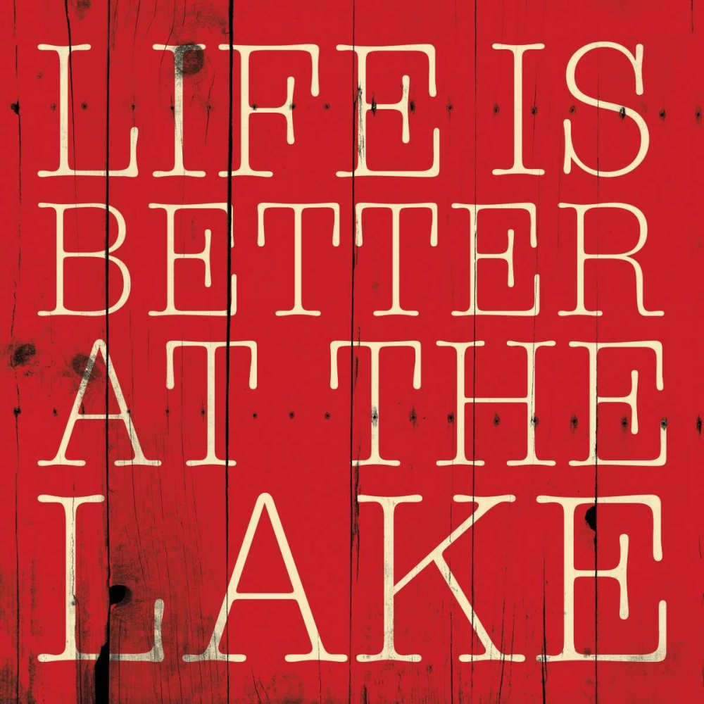 Better At The Lake art print by Jace Grey for $57.95 CAD